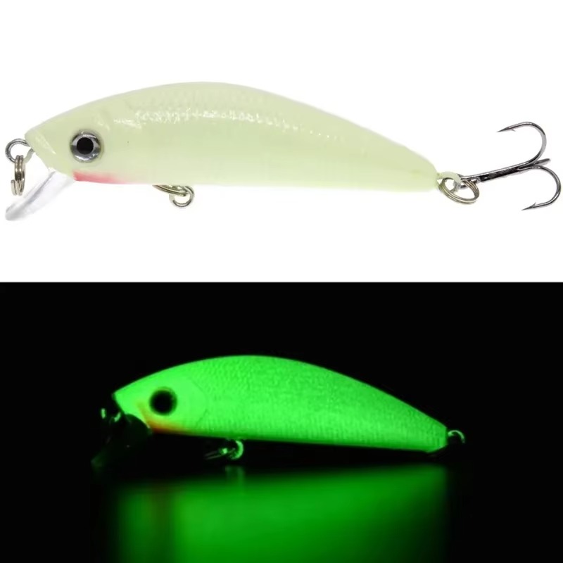 Fishing Hook Treble - 2 adet 3D Aydınlık Gece Balıkçılık