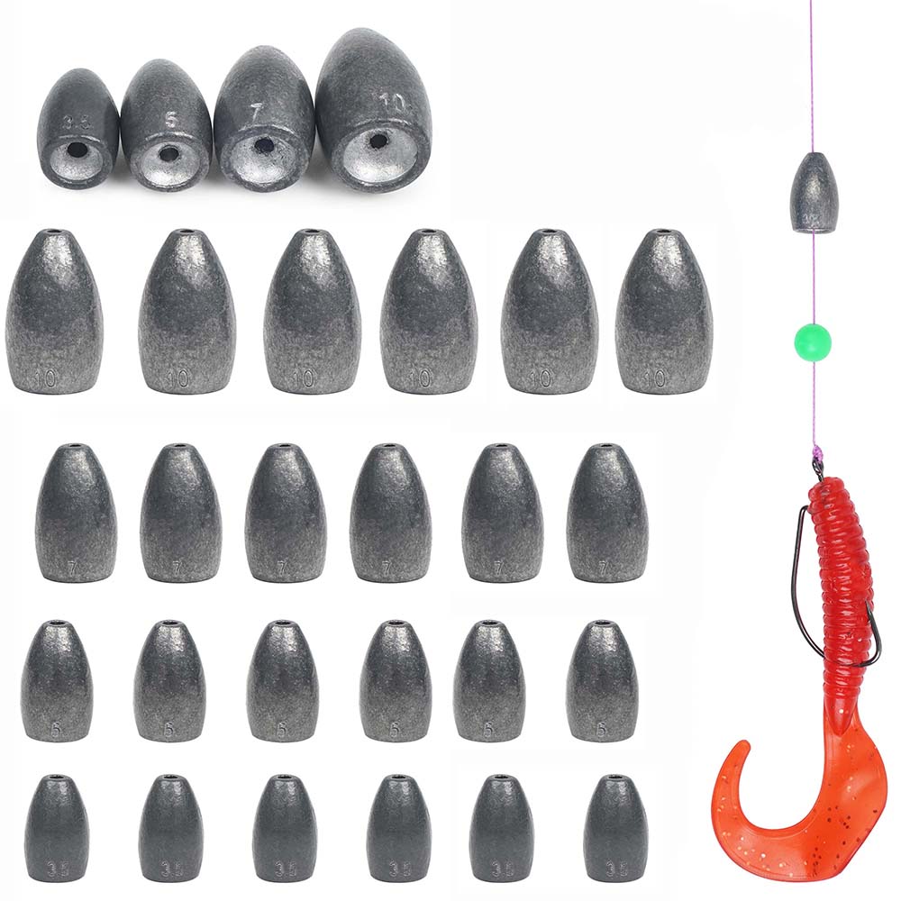Fishing Hook Remover - Bullet balıkçılık kers ler ağırlıkları kiti
