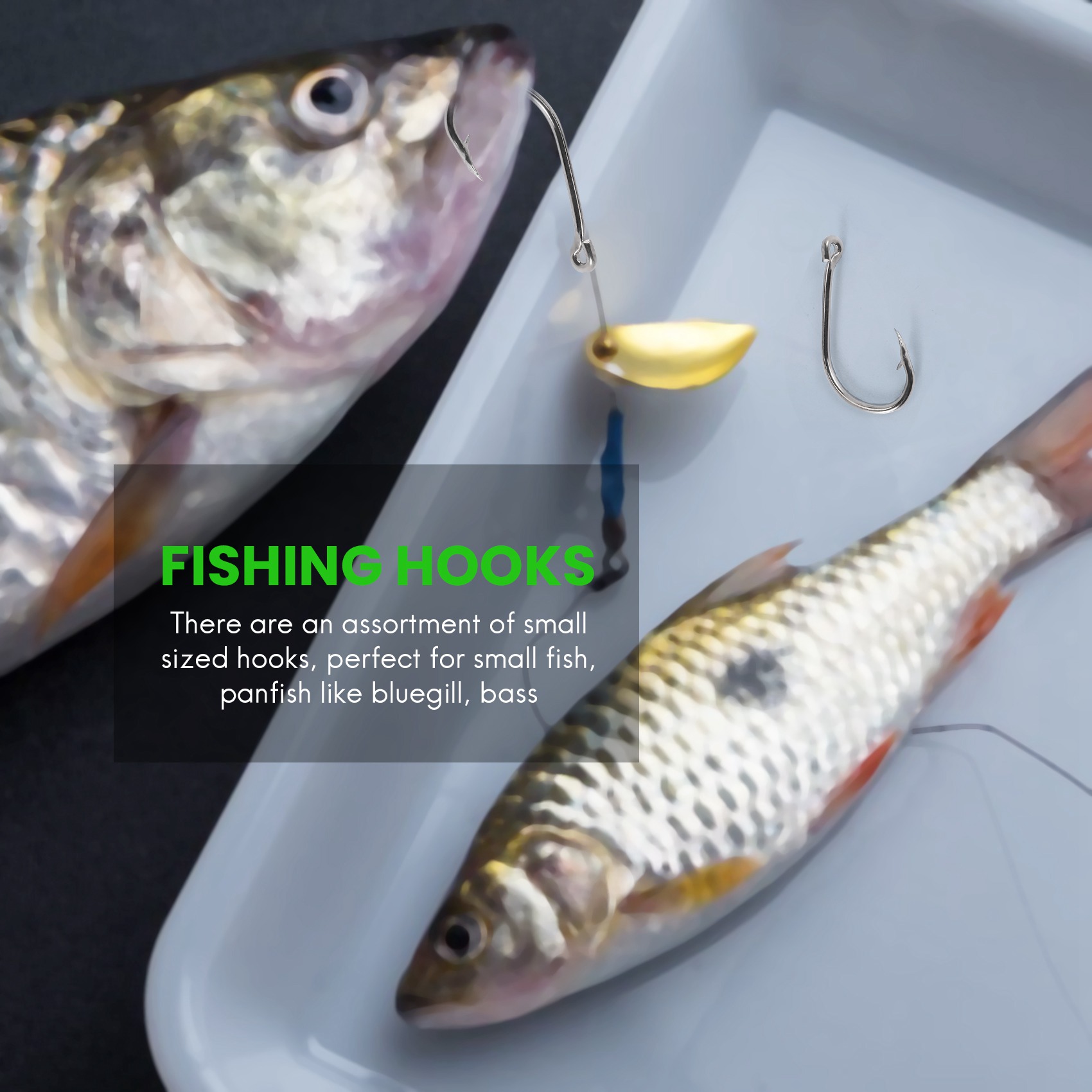 Yeni gelen 500 Adet/Set Karışı - Fishing Hook Box incelemesi ve fiyatı