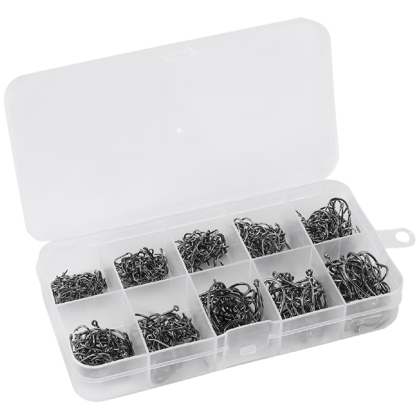 Yeni gelen 500 Adet/Set Karışı - Fishing Hook Box incelemesi ve fiyatı